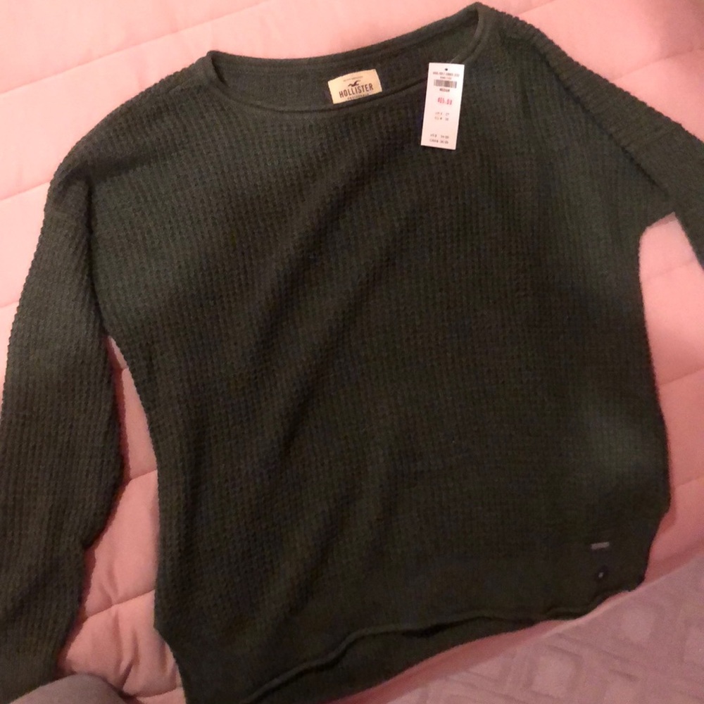 Green sweater